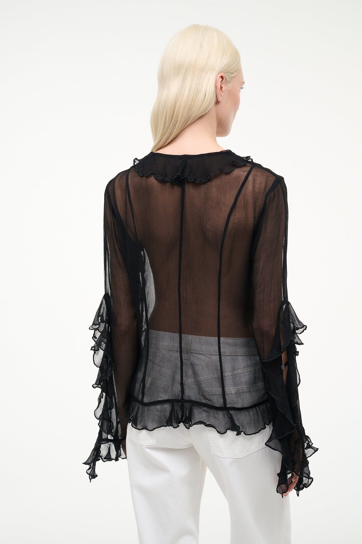 STAUD Clothing Kellcy Top Black