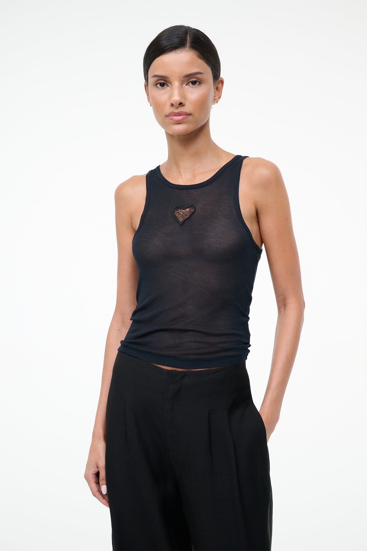 STAUD Clothing Mya Tank Black
