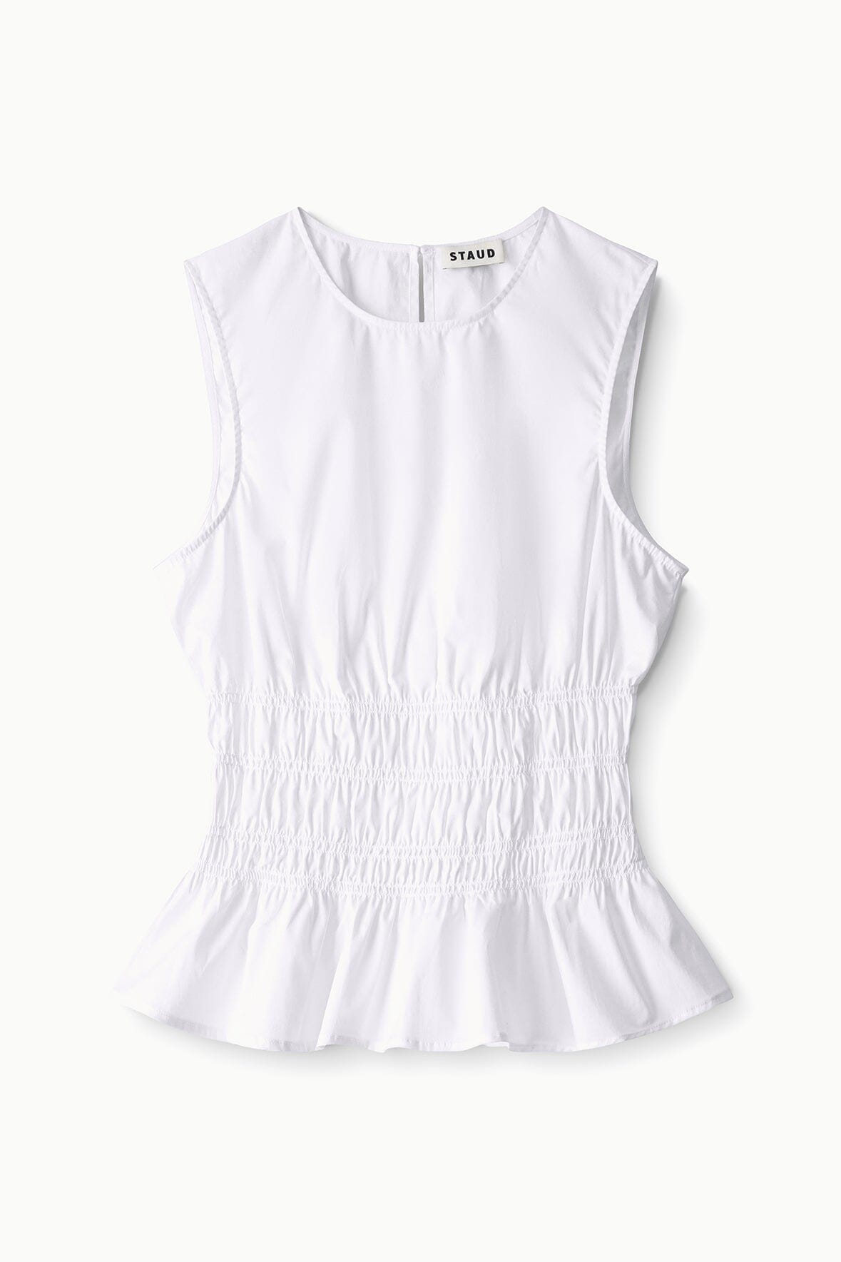 STAUD Clothing Culver Top White