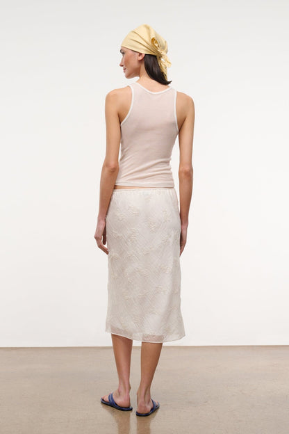 STAUD Clothing Mya Tank Ivory