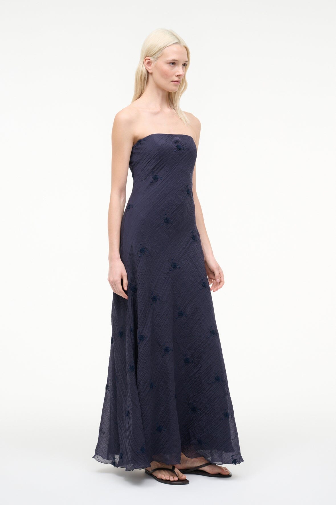 STAUD Dresses|Clothing Cassie Dress Navy