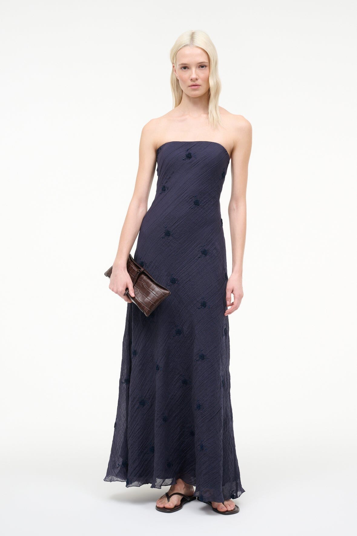 STAUD Dresses|Clothing Cassie Dress Navy