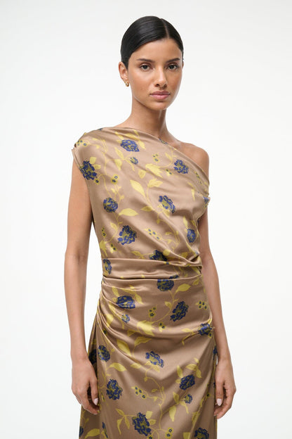 STAUD Dresses|Clothing Phare Silk Dress Vintage Floral