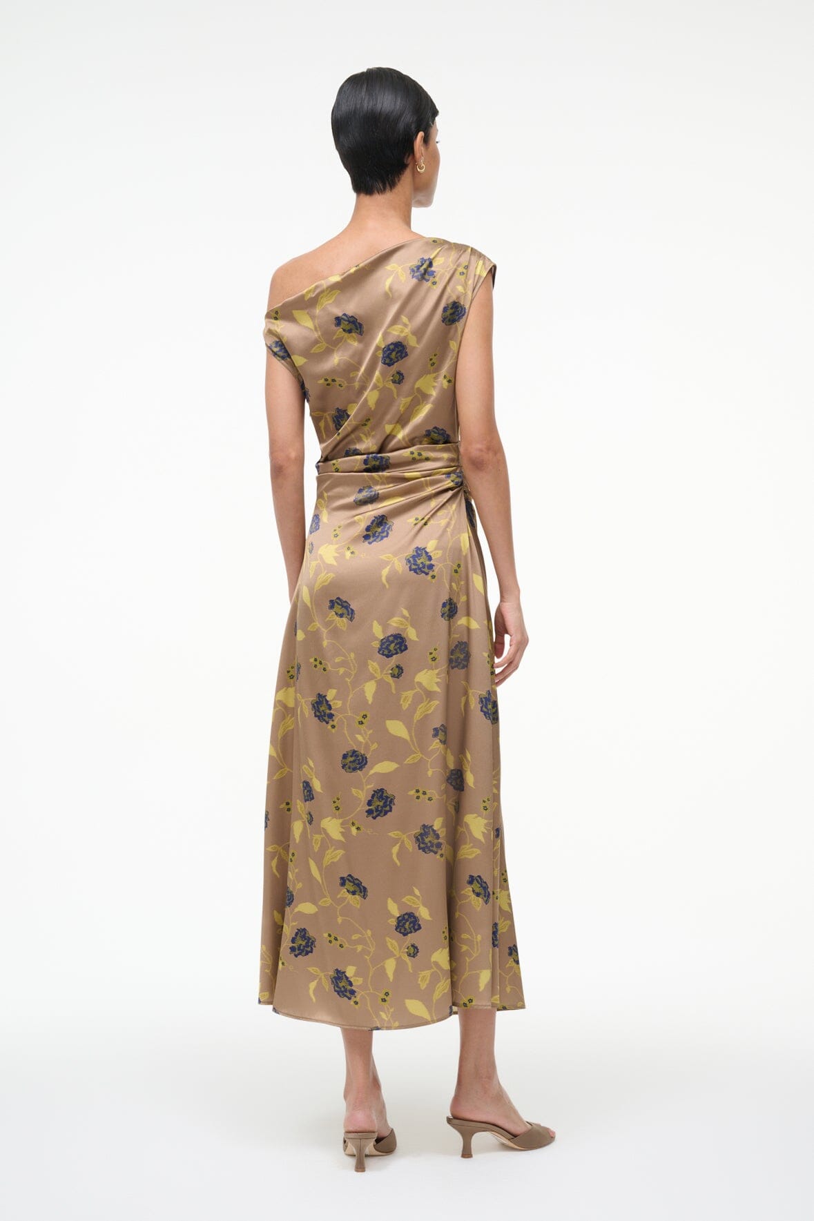 STAUD Dresses|Clothing Phare Silk Dress Vintage Floral