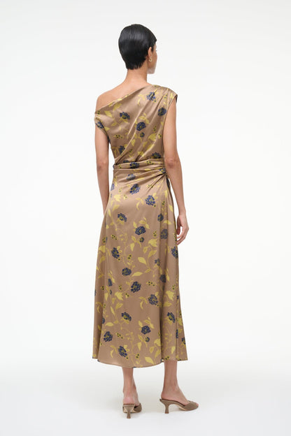 STAUD Dresses|Clothing Phare Silk Dress Vintage Floral