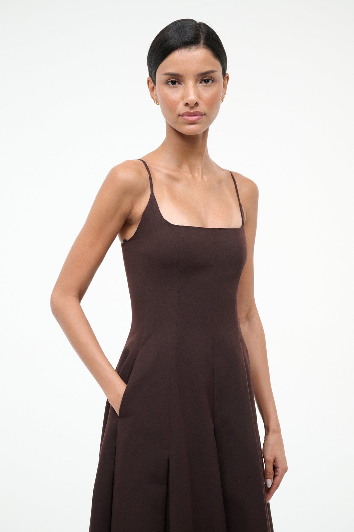 STAUD Dresses|Clothing Joy Maxi Dress Earth