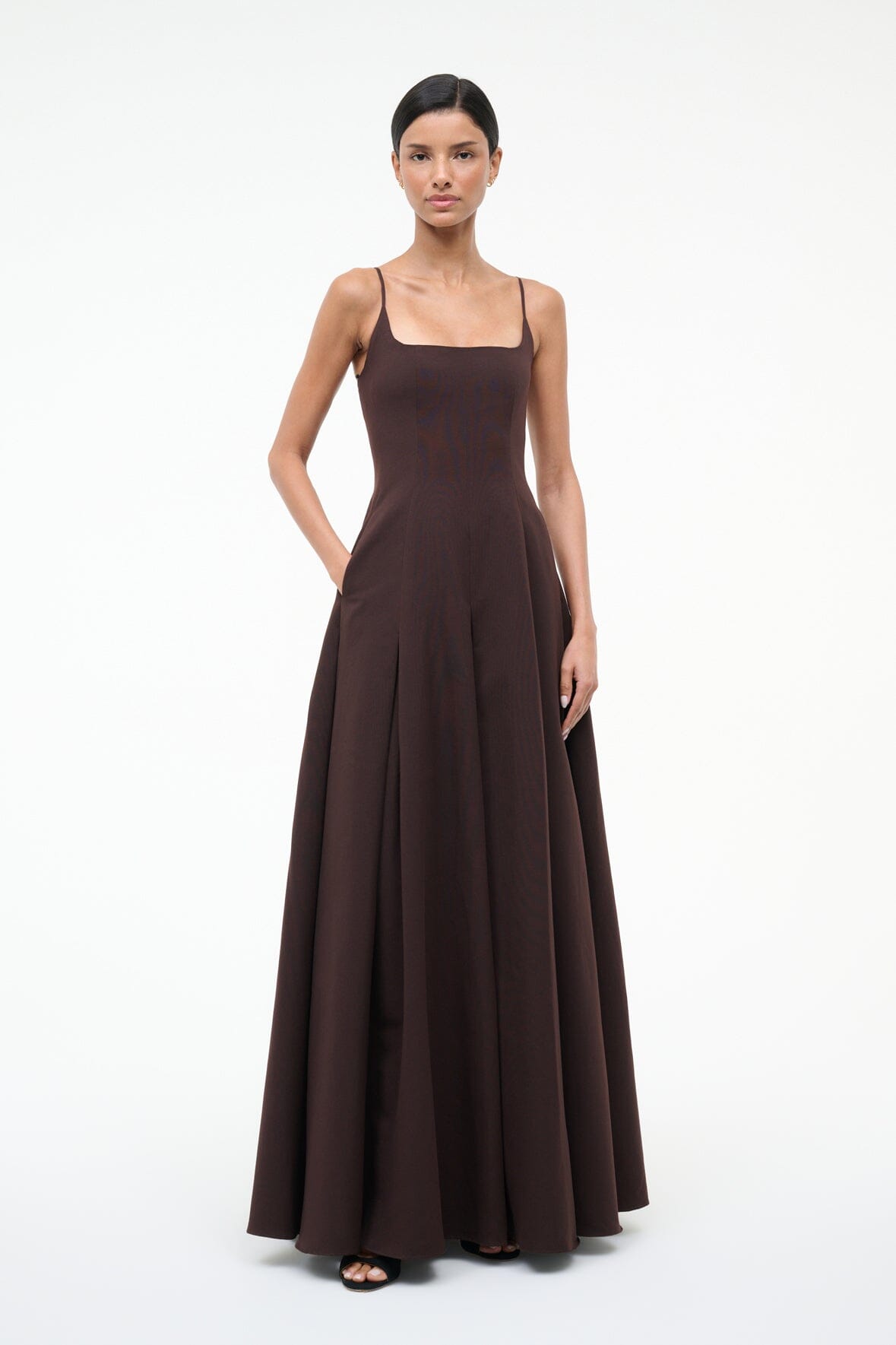 STAUD Dresses|Clothing Joy Maxi Dress Earth