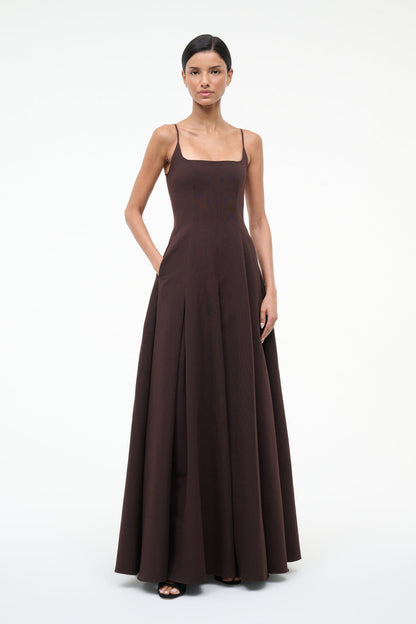 STAUD Dresses|Clothing Joy Maxi Dress Earth