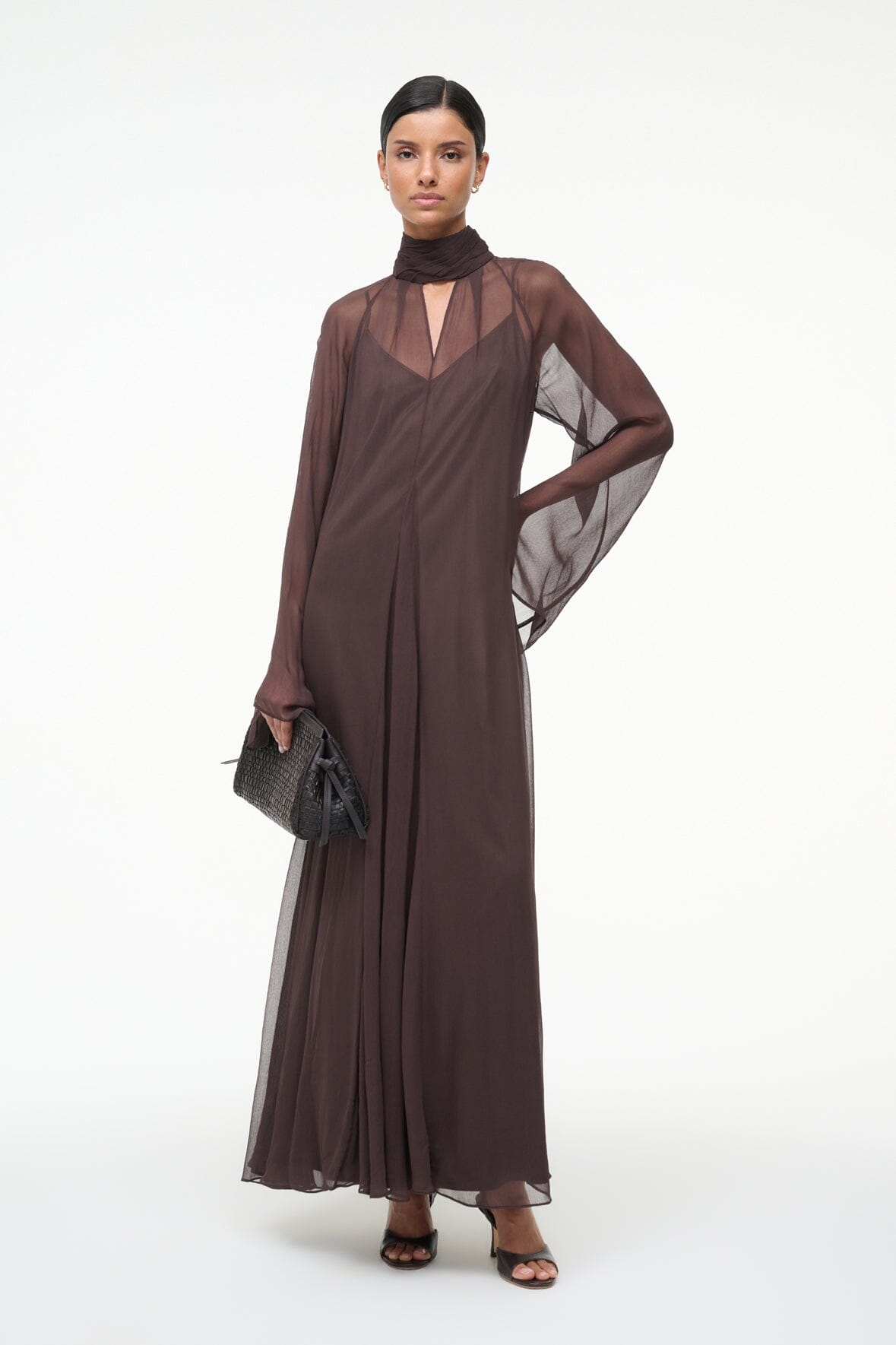 STAUD Dresses|Clothing Esther Maxi Dress Earth
