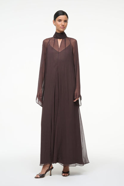 STAUD Dresses|Clothing Esther Maxi Dress Earth