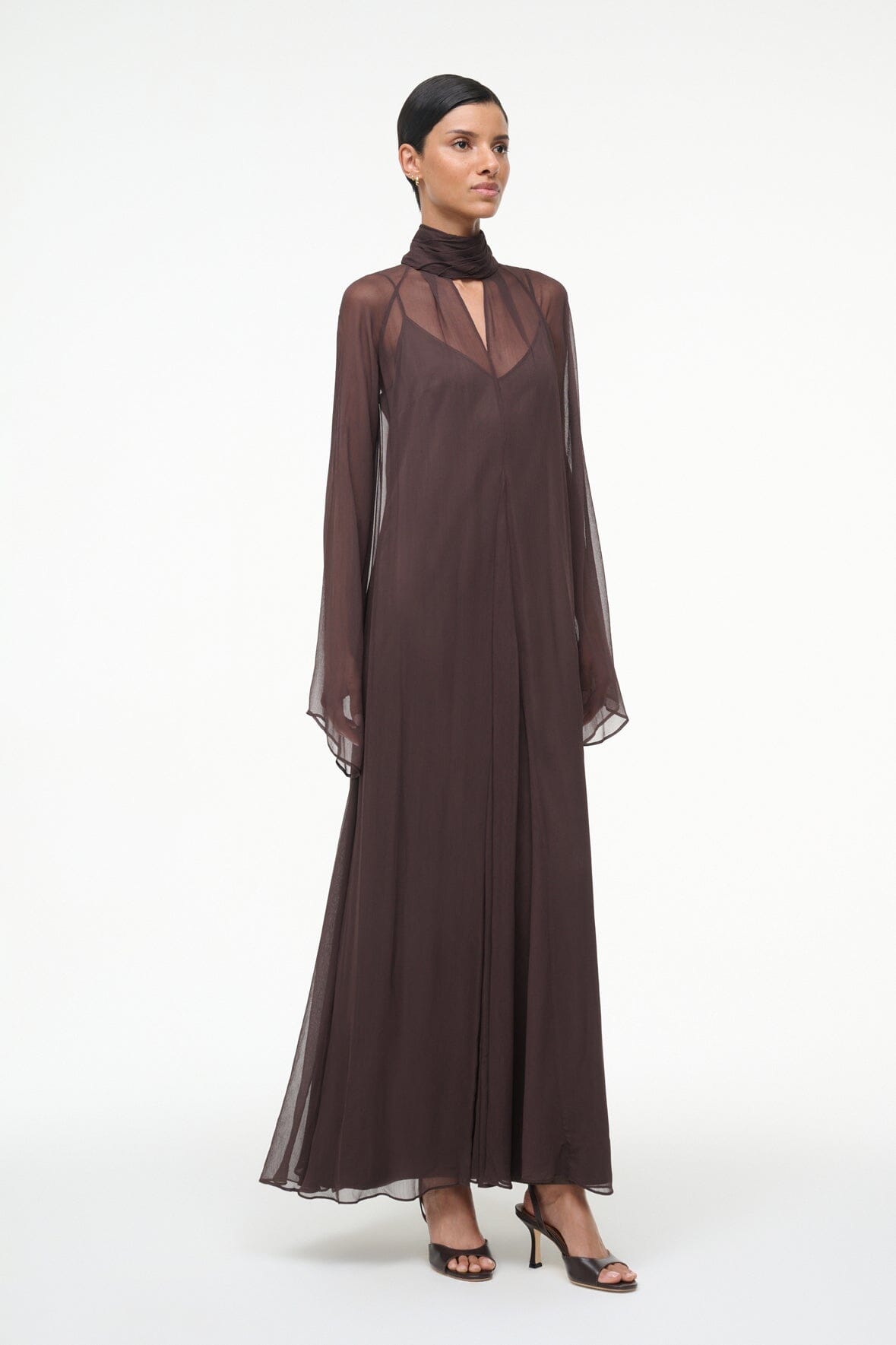 STAUD Dresses|Clothing Esther Maxi Dress Earth