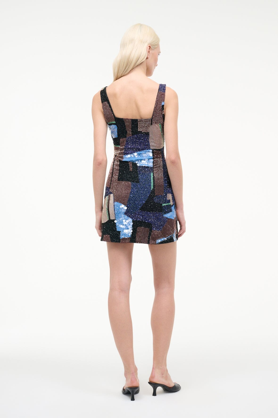 STAUD Dresses|Clothing Le Sable Dress Blue Prism
