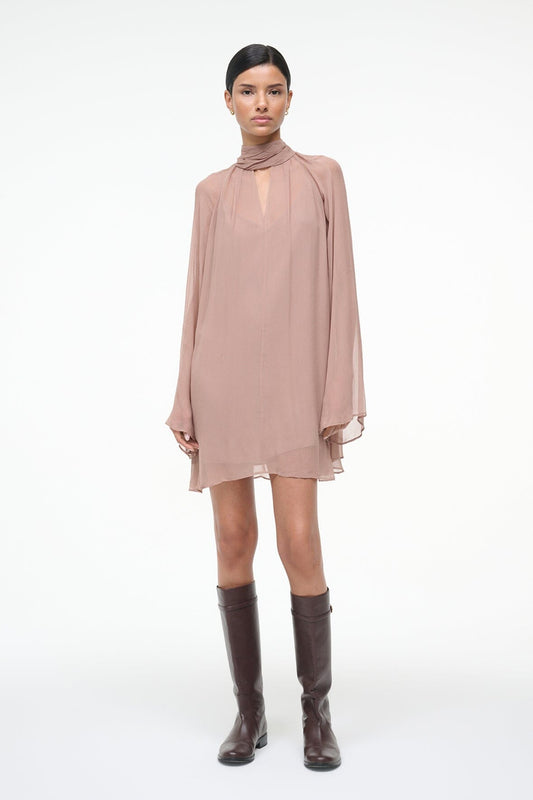 STAUD Dresses|Clothing Esther Mini Dress Taupe