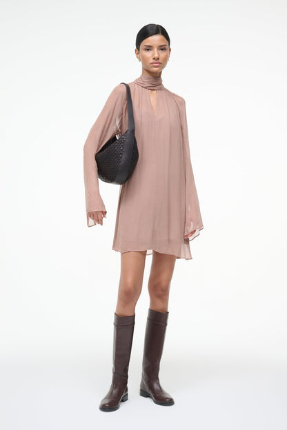 STAUD Dresses|Clothing Esther Mini Dress Taupe