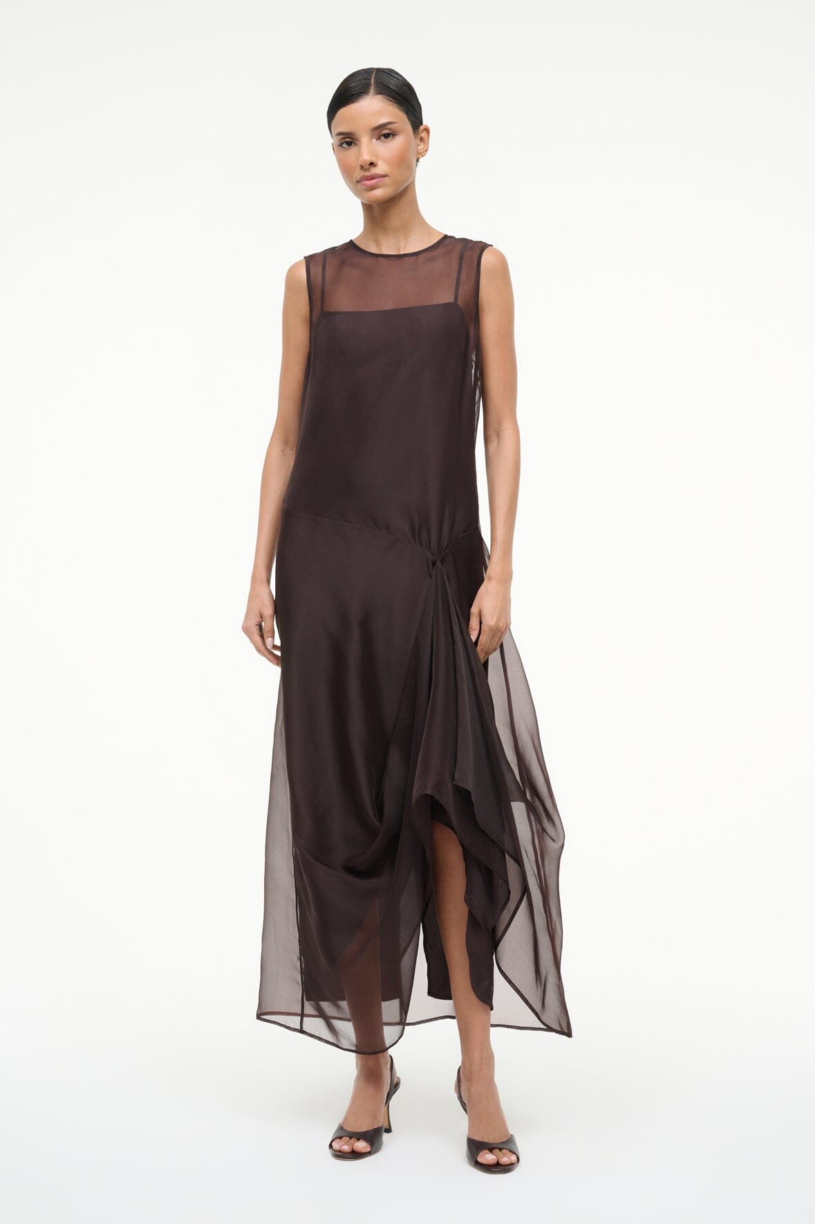 STAUD Dresses|Clothing Viola Dress Earth