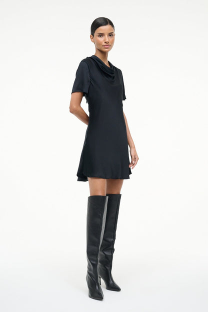 STAUD Dresses|Clothing Iris Silk Dress Black