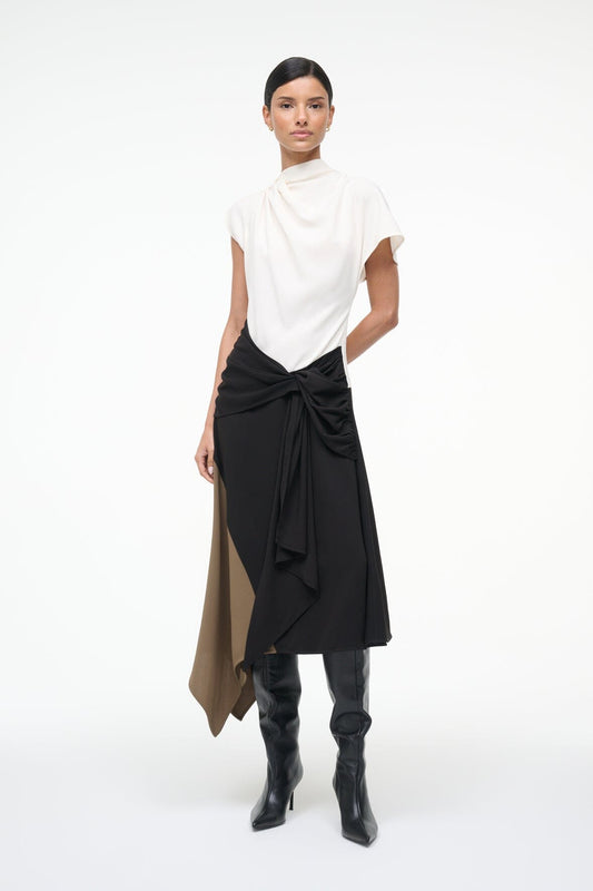 STAUD Dresses|Clothing Davina Dress Black Multi