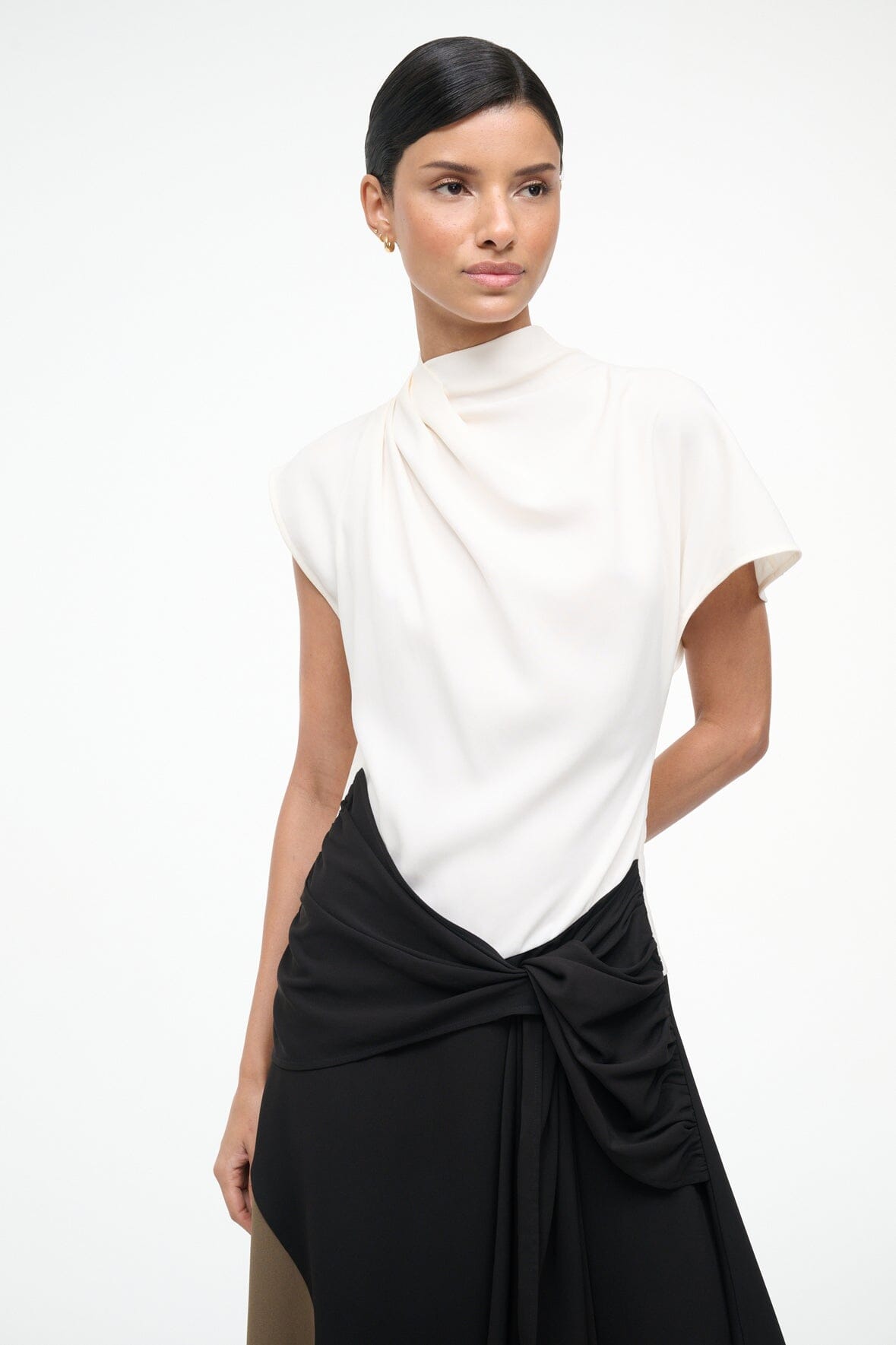 STAUD Dresses|Clothing Davina Dress Black Multi