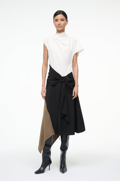 STAUD Dresses|Clothing Davina Dress Black Multi