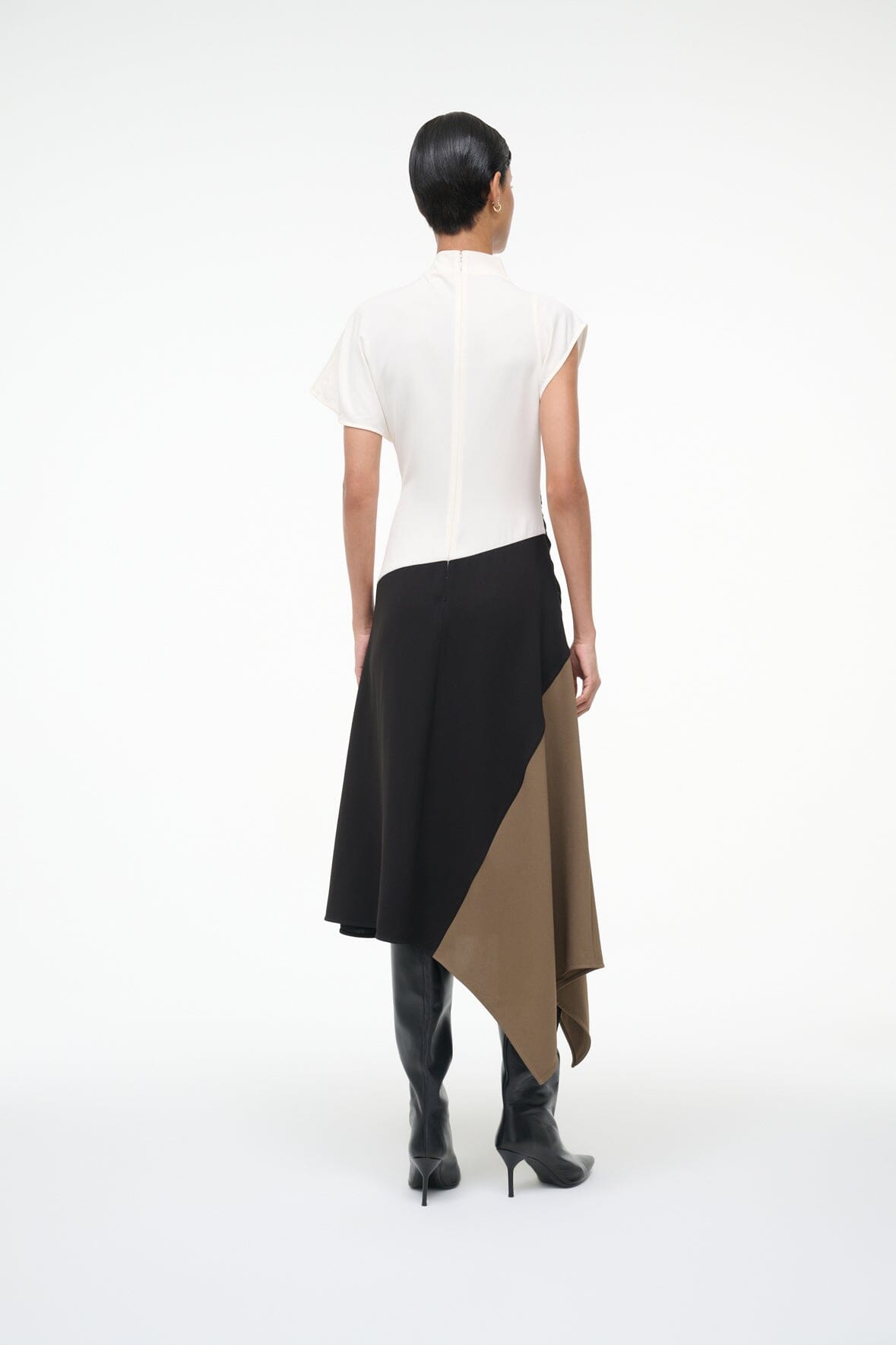 STAUD Dresses|Clothing Davina Dress Black Multi