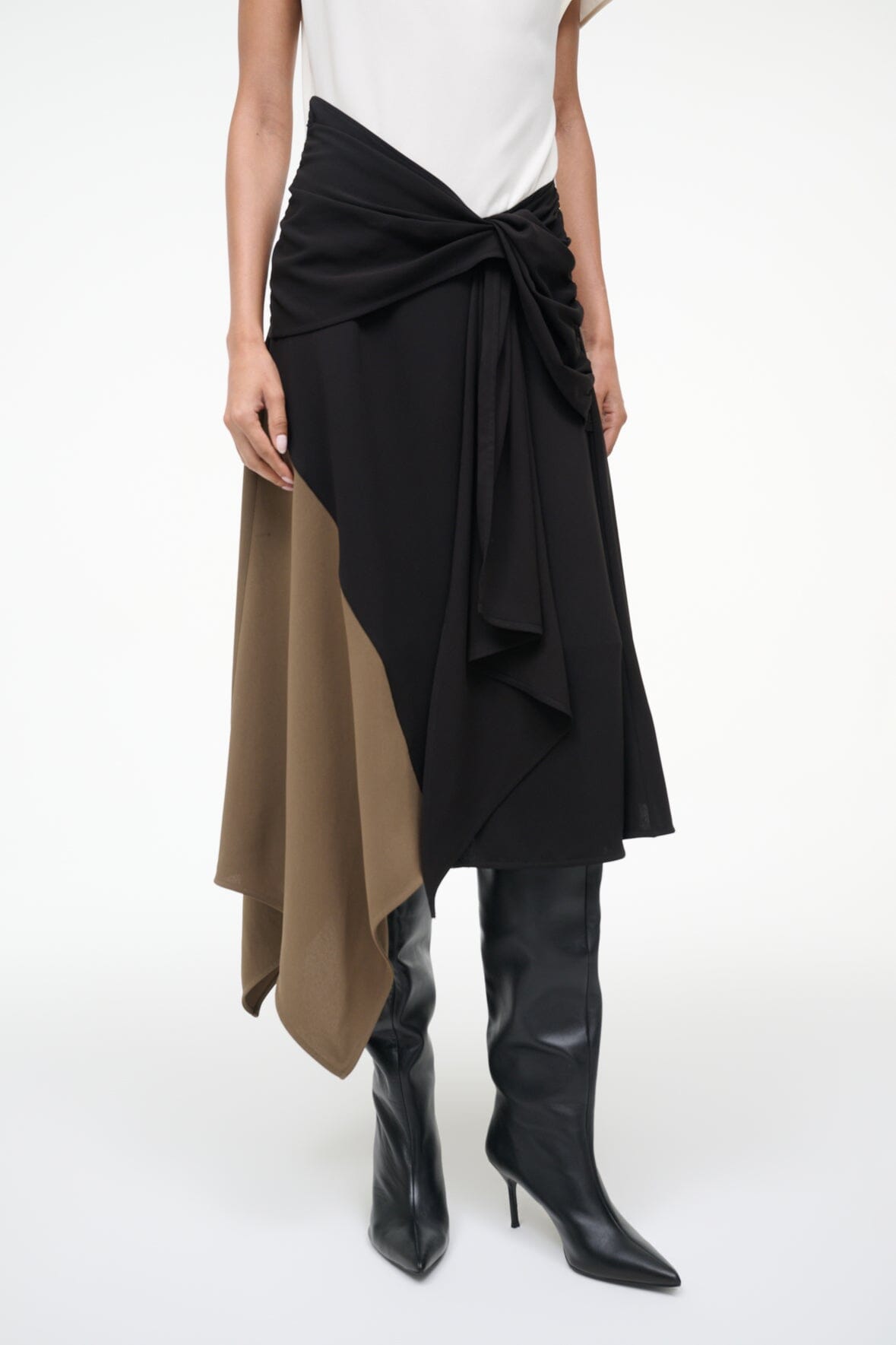 STAUD Dresses|Clothing Davina Dress Black Multi
