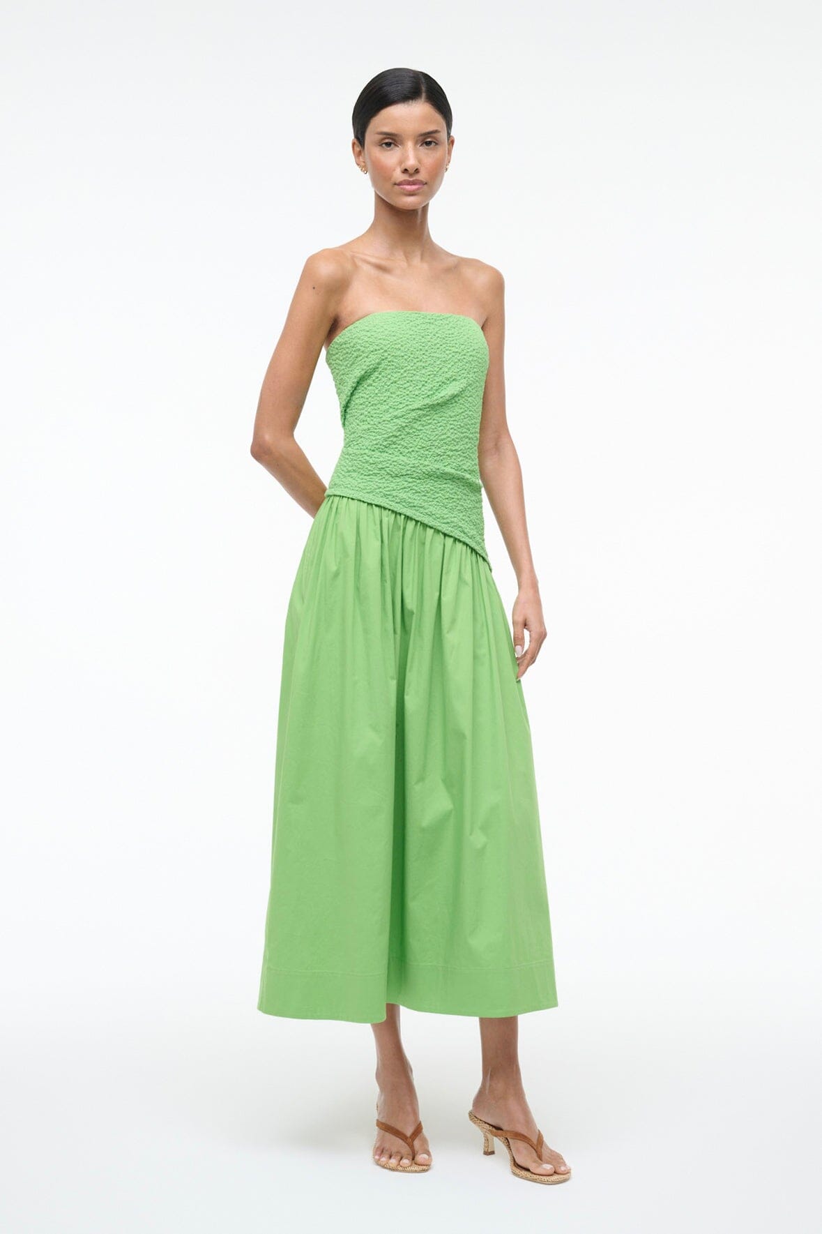 STAUD Dresses|Sale Nia Dress Sprout