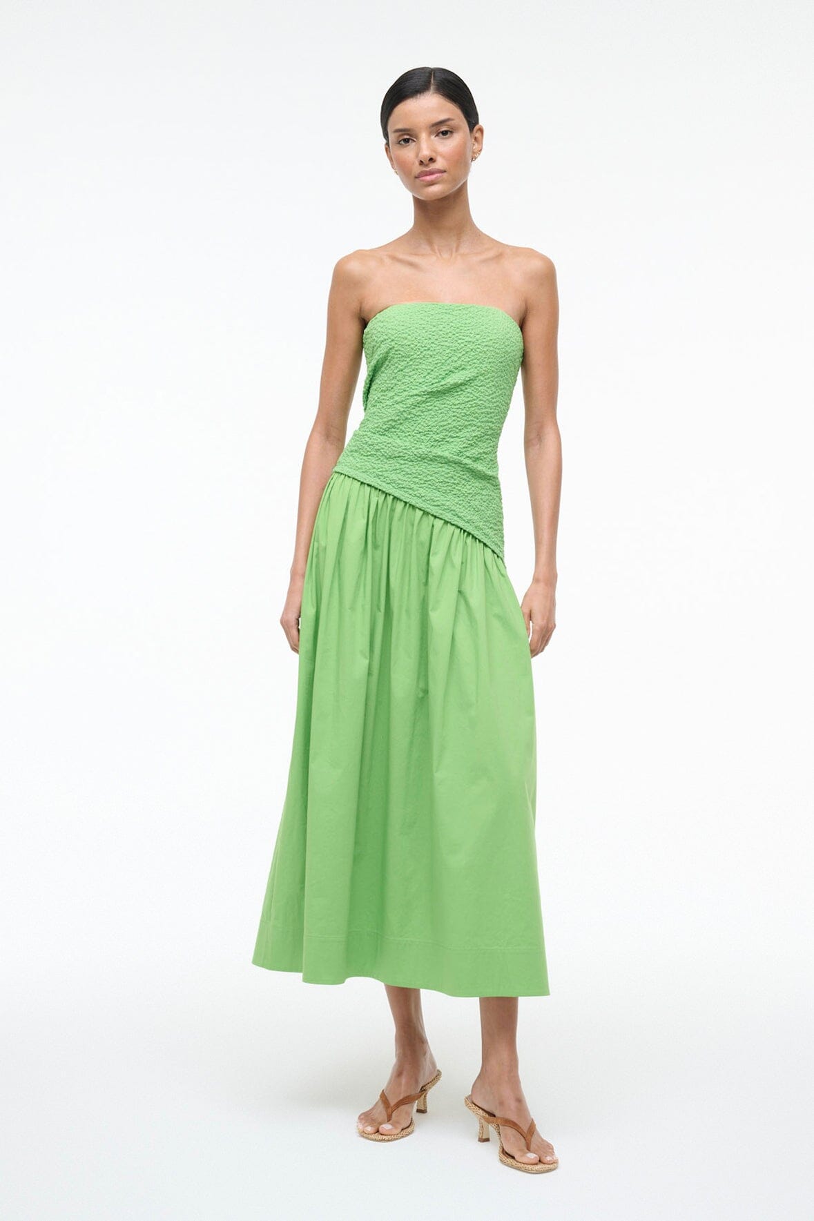 STAUD Dresses|Sale Nia Dress Sprout