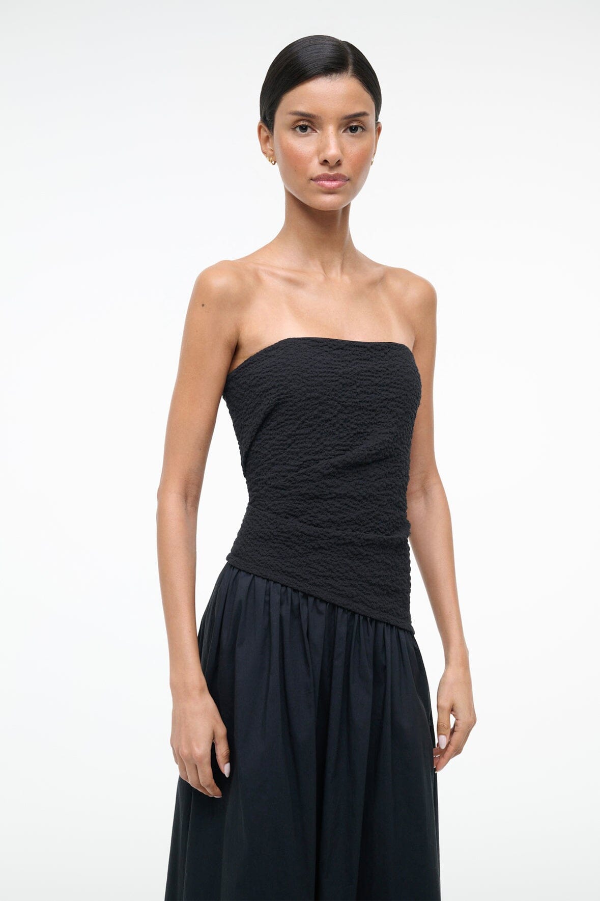 STAUD Dresses|Sale Nia Dress Black
