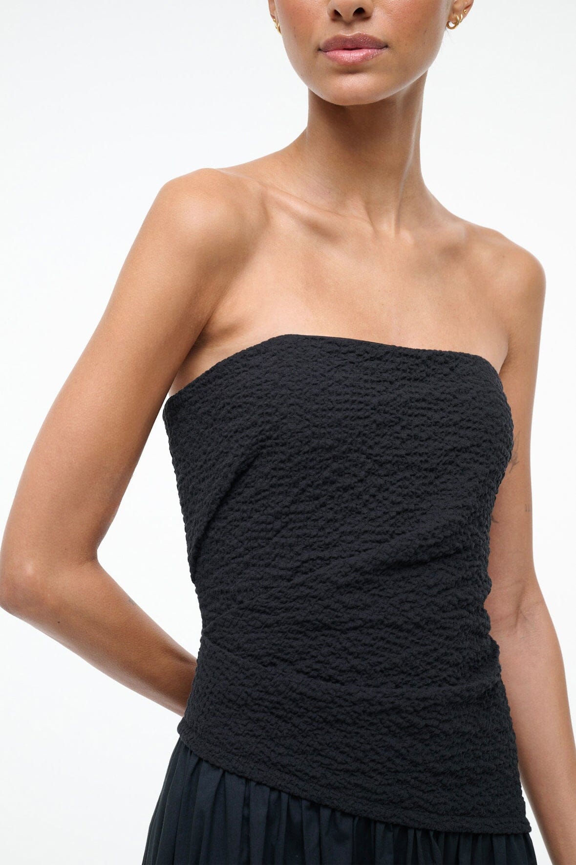 STAUD Dresses|Sale Nia Dress Black
