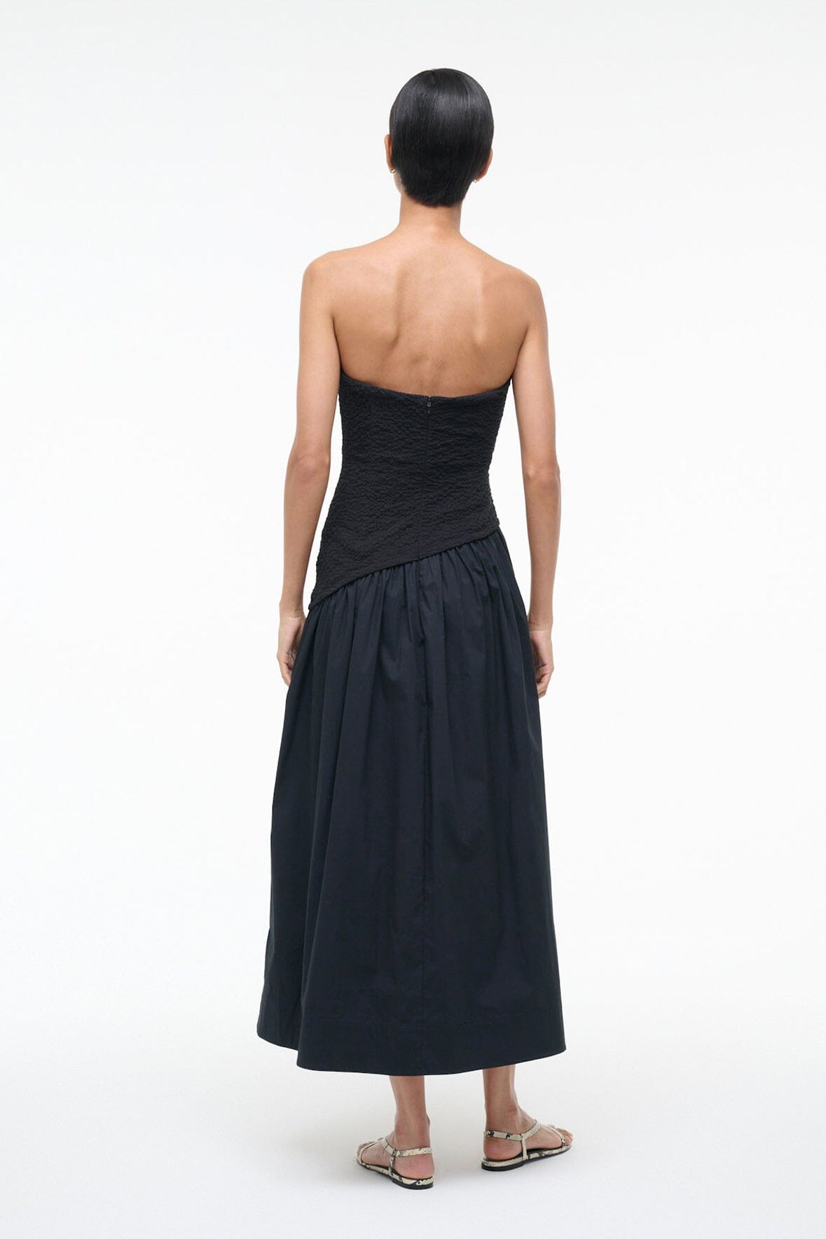 STAUD Dresses|Sale Nia Dress Black