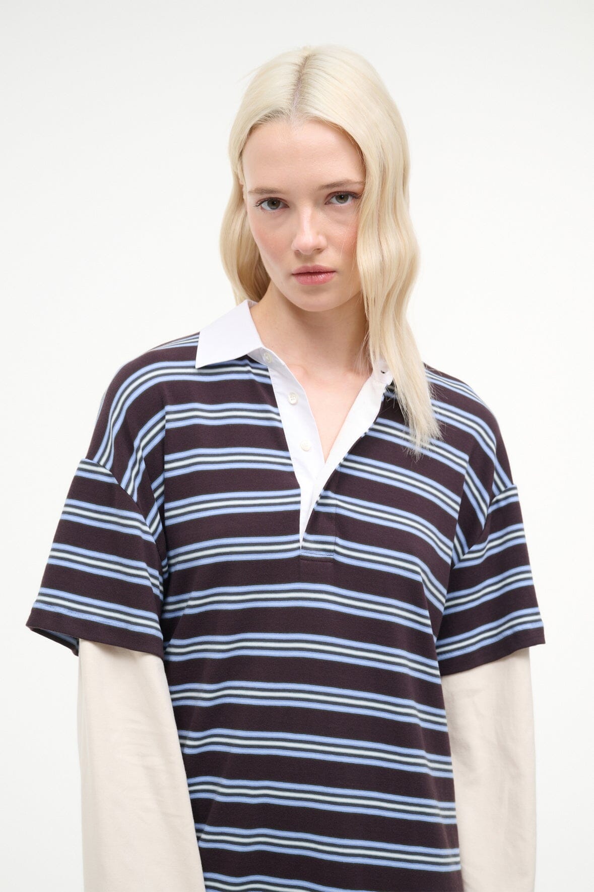 STAUD Dresses|Sale Ivar Dress Redondo Stripe