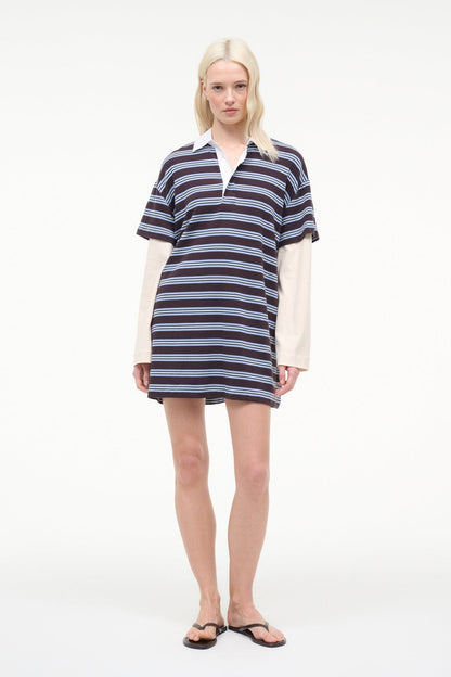 STAUD Dresses|Sale Ivar Dress Redondo Stripe