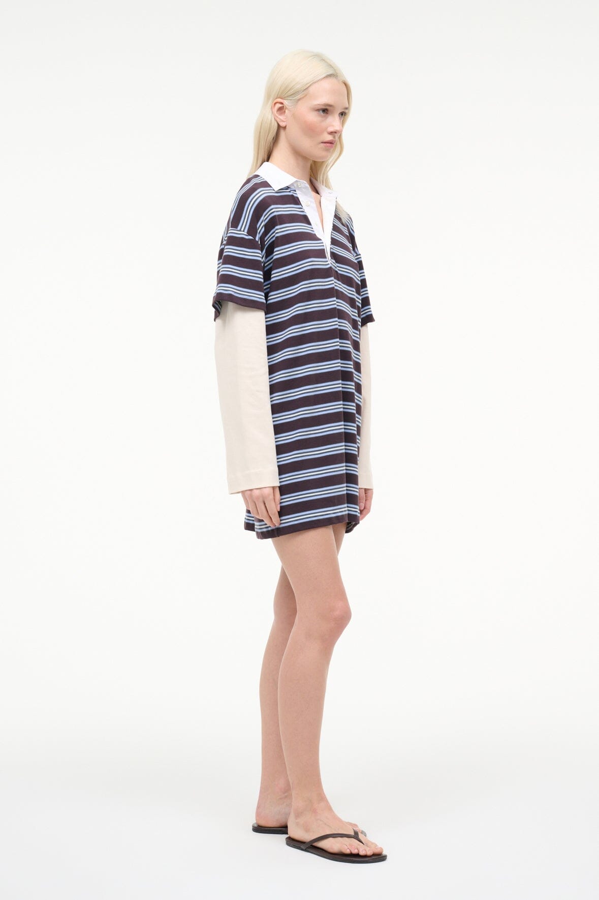 STAUD Dresses|Sale Ivar Dress Redondo Stripe