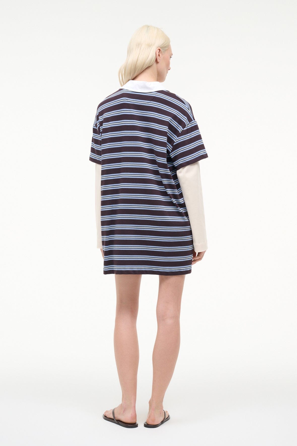 STAUD Dresses|Sale Ivar Dress Redondo Stripe