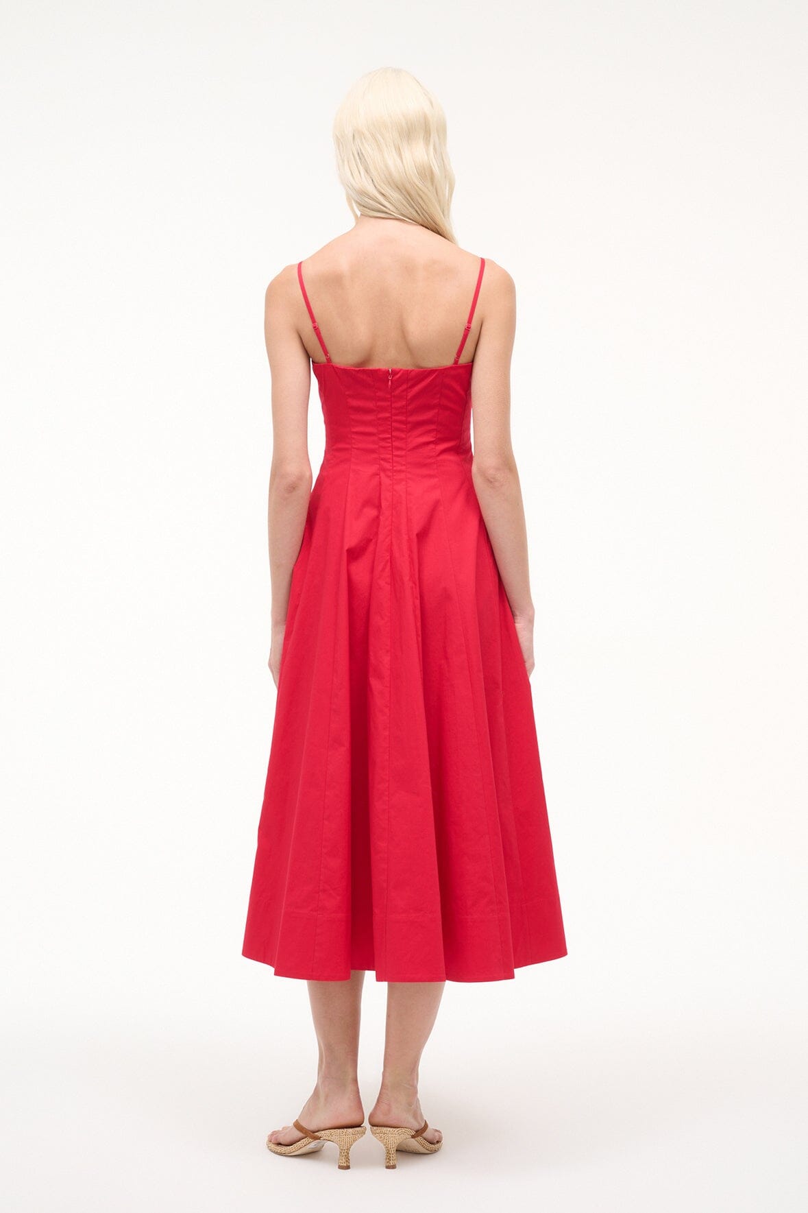 STAUD Dresses|Sale Wylie Dress Cherry