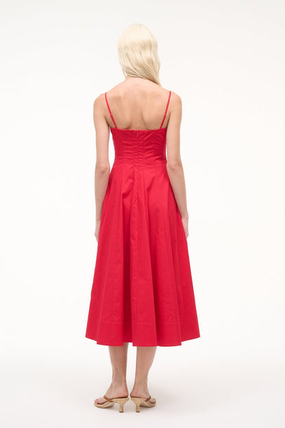 STAUD Dresses|Sale Wylie Dress Cherry