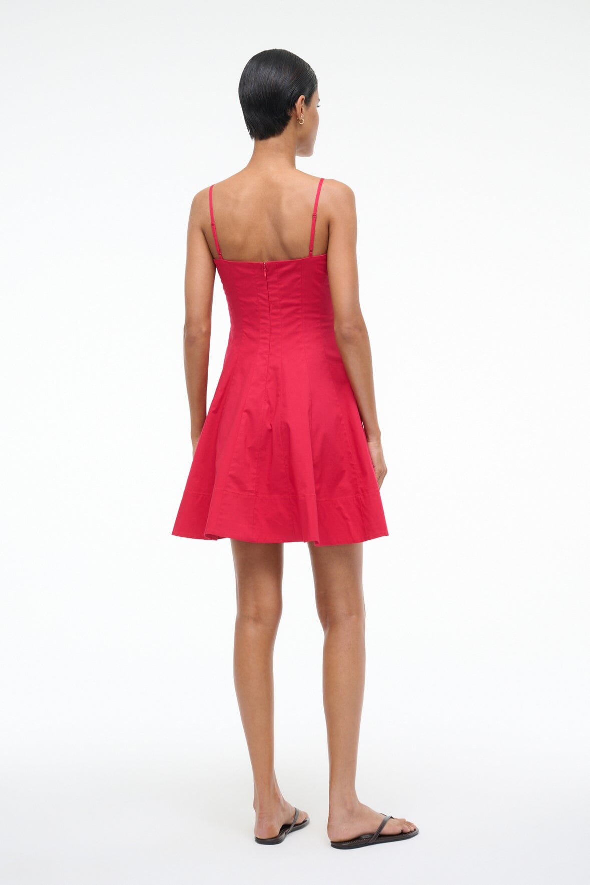 STAUD Dresses|Sale Wylie Mini Dress Cherry