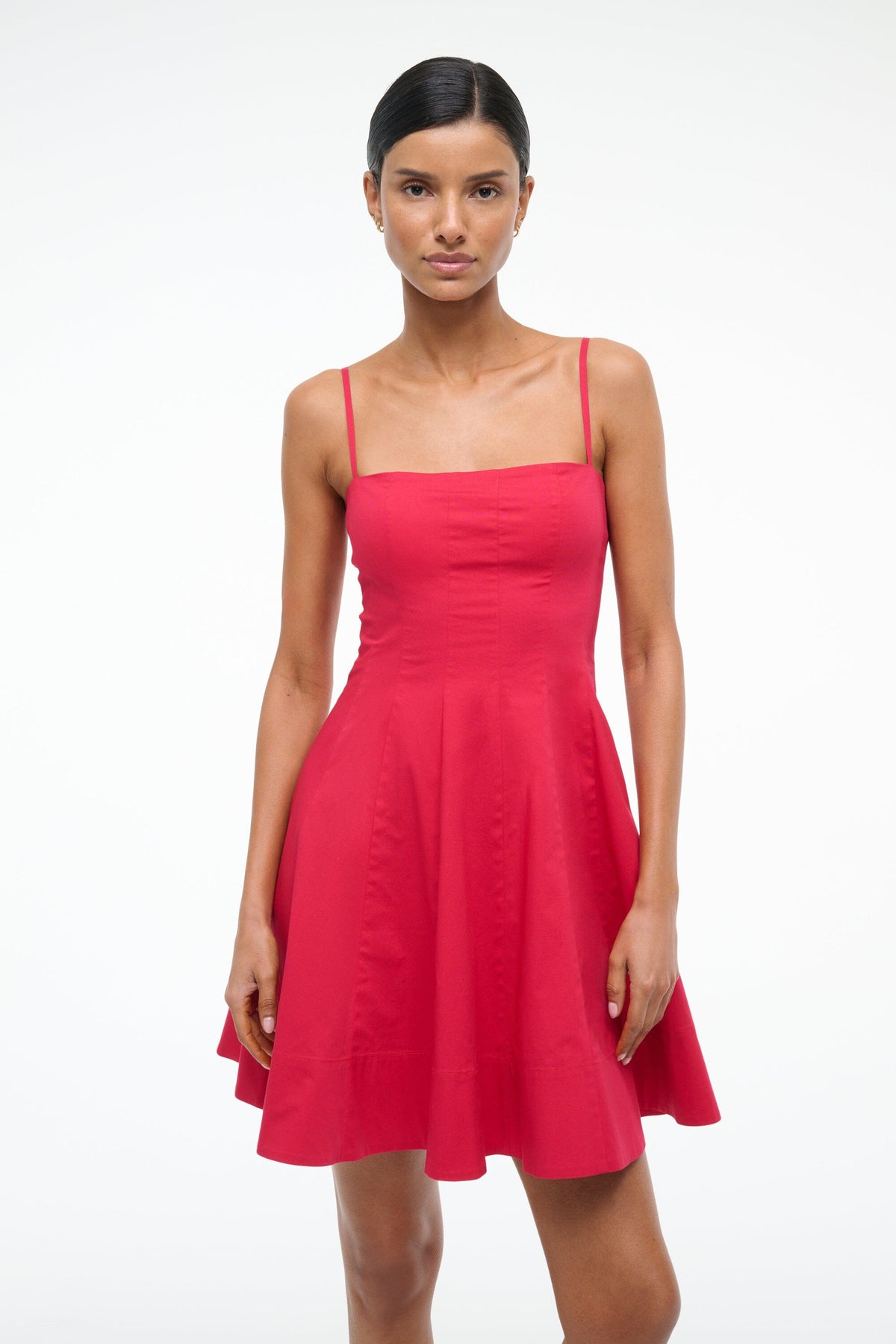 STAUD Dresses|Sale Wylie Mini Dress Cherry