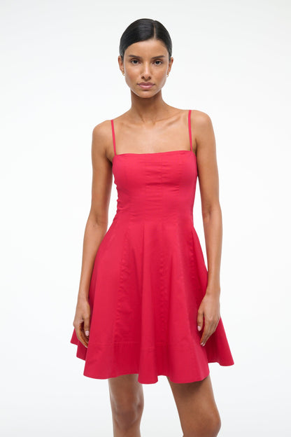 STAUD Dresses|Sale Wylie Mini Dress Cherry