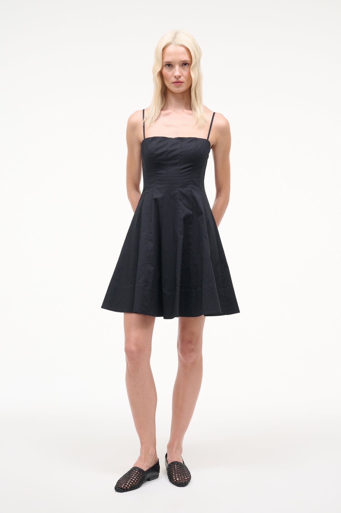 STAUD Dresses|Clothing Wylie Mini Dress Black