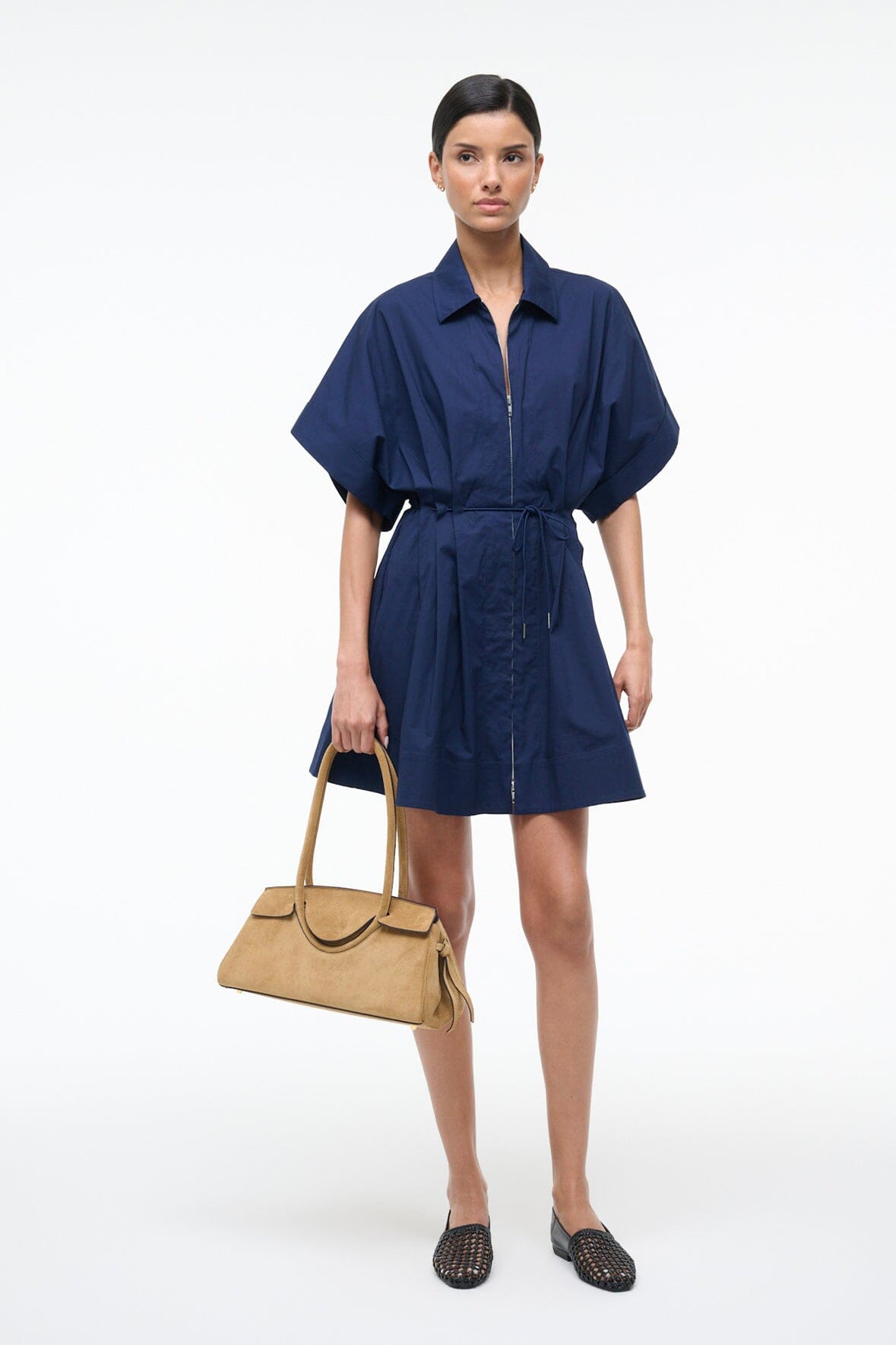 STAUD Dresses|Clothing Cori Dress Navy