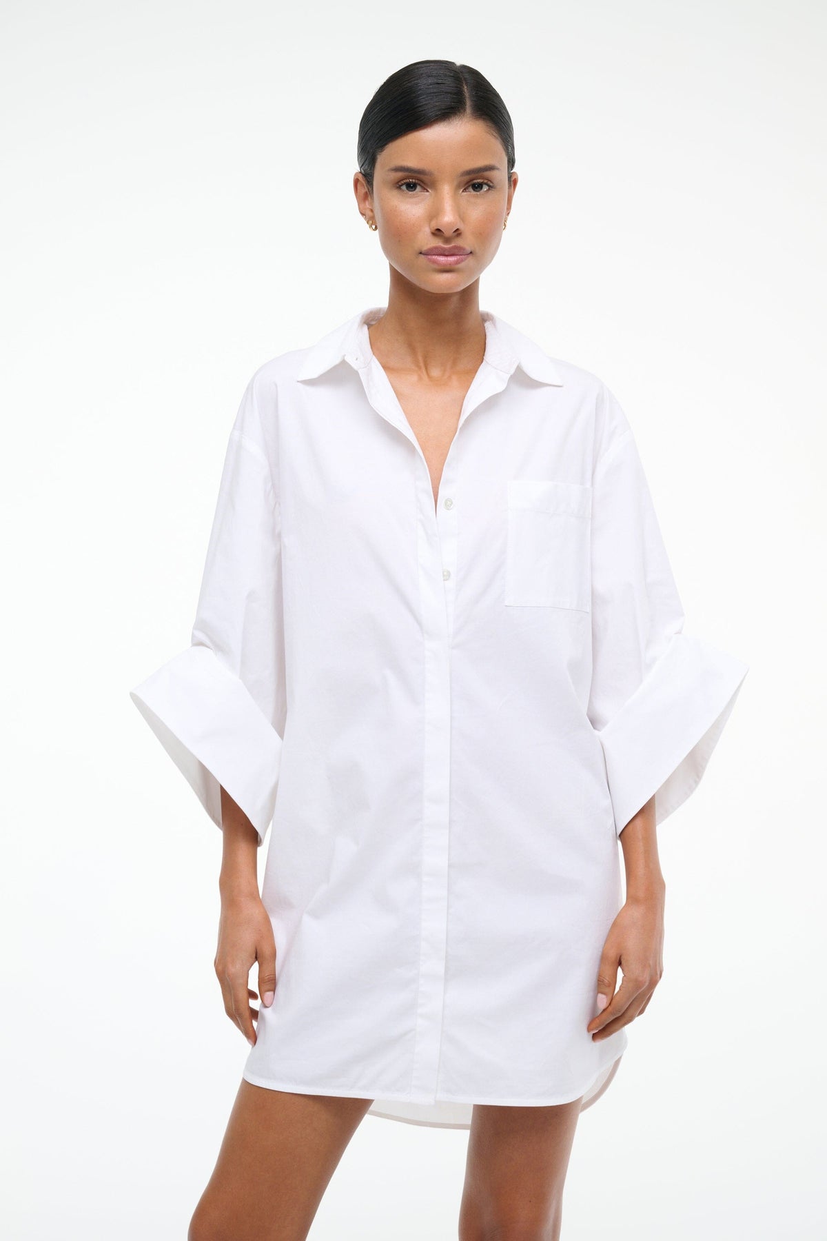 STAUD Dresses|Clothing Nico Dress White