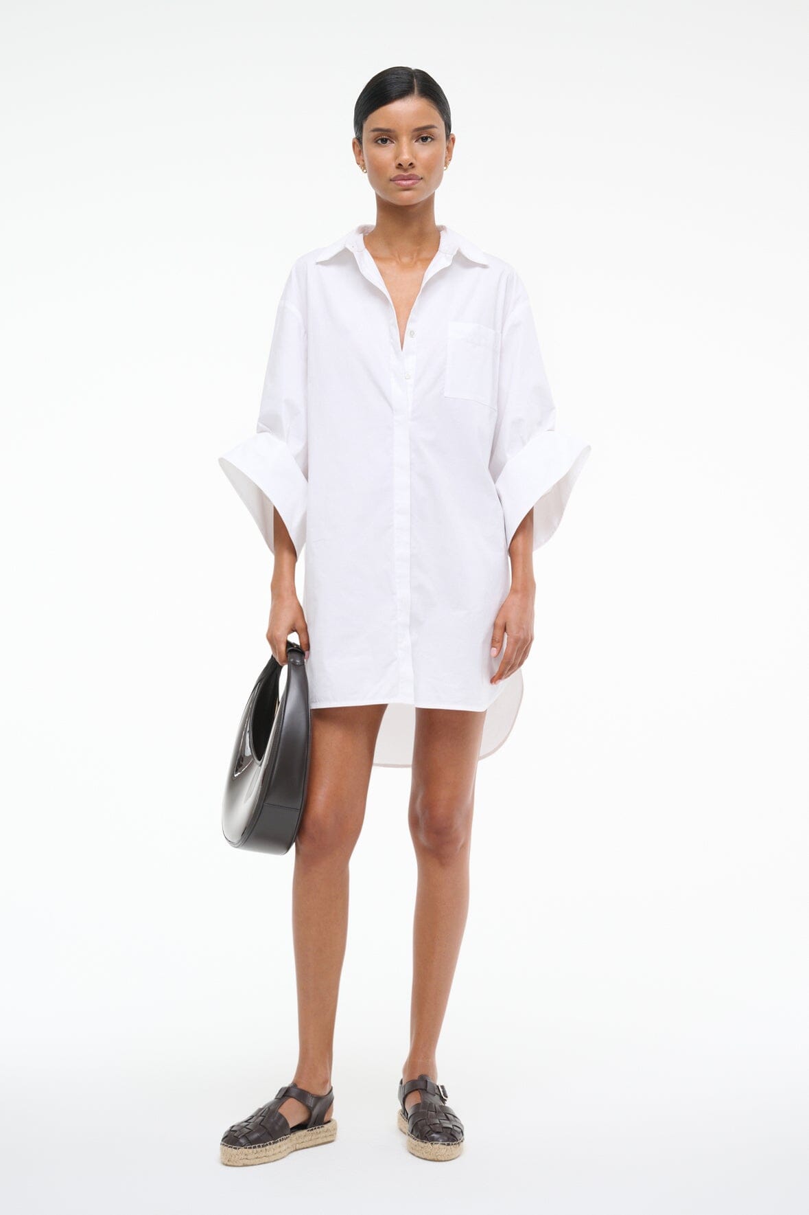 STAUD Dresses|Clothing Nico Dress White
