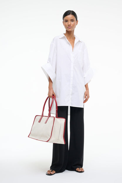 STAUD Dresses|Clothing Nico Dress White