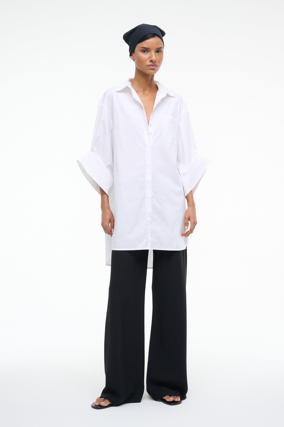 STAUD Dresses|Clothing Nico Dress White