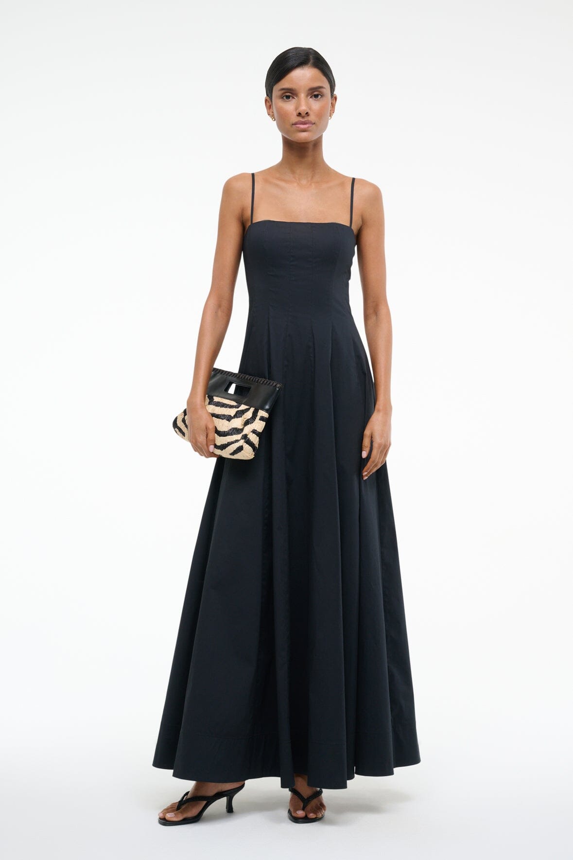 STAUD Dresses|Clothing Wylie Maxi Dress Black