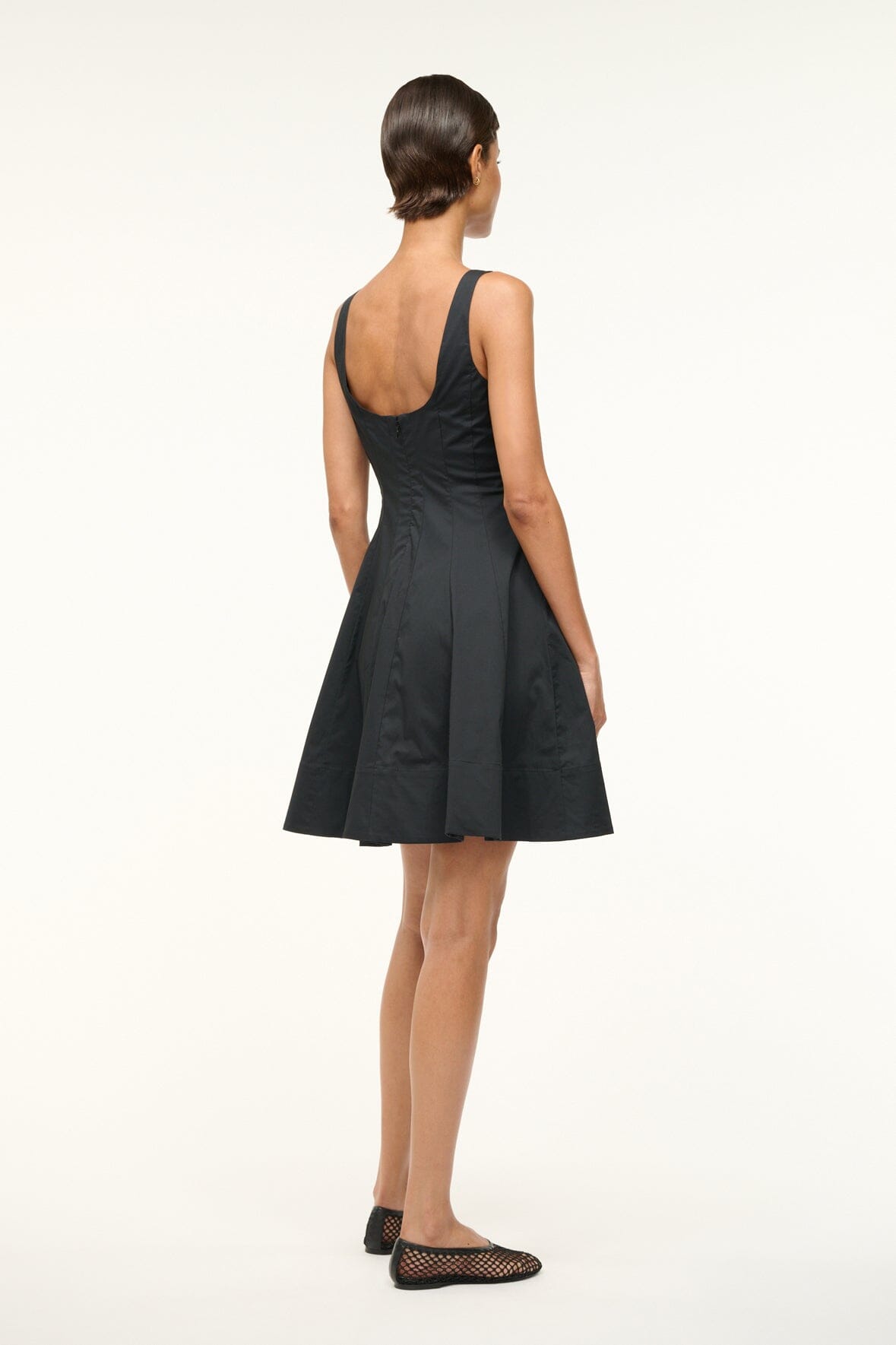 STAUD Dresses|Clothing Mini Wells Dress Black