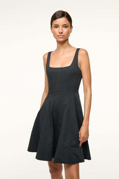 STAUD Dresses|Clothing Mini Wells Dress Black
