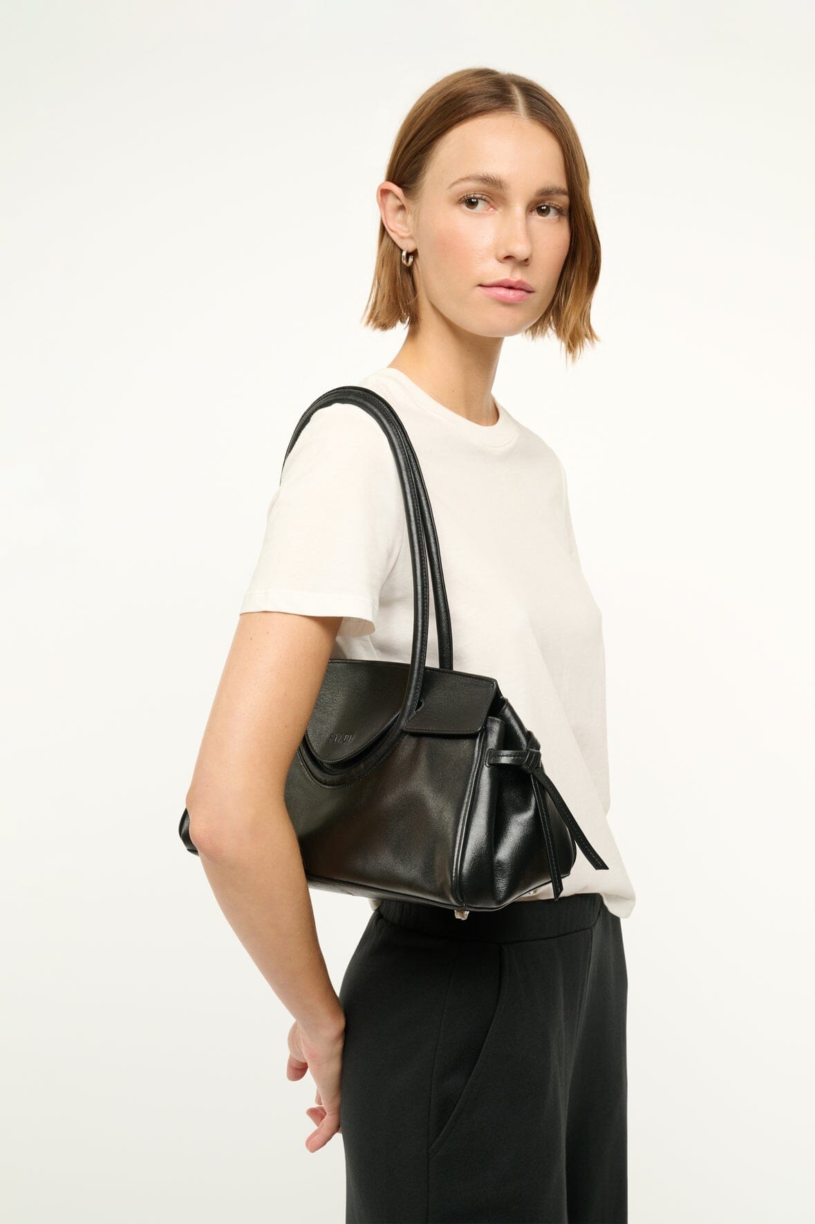 STAUD Handbags Maude Shoulder Bag Black