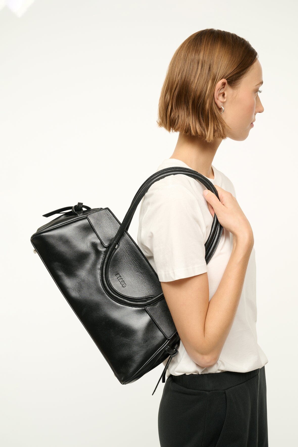 STAUD Handbags Maude Shoulder Bag Black